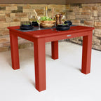 Table de salle à manger extérieure carrée HIGHWOOD 42x42