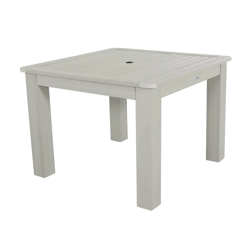 Table de salle à manger extérieure carrée HIGHWOOD 42x42