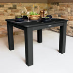 Table de salle à manger extérieure carrée HIGHWOOD 42x42