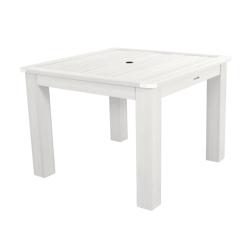Table de salle à manger extérieure carrée HIGHWOOD 42x42