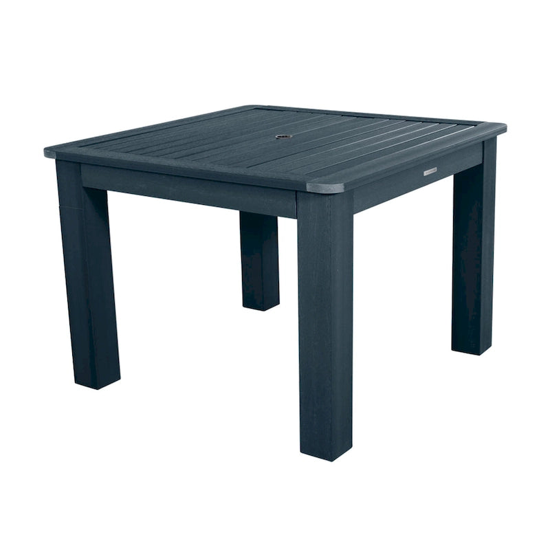 Table de salle à manger extérieure carrée HIGHWOOD 42x42