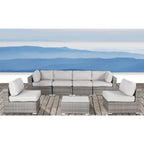 LSI Verona Wicker 7-piece Conversation Group with Cushion