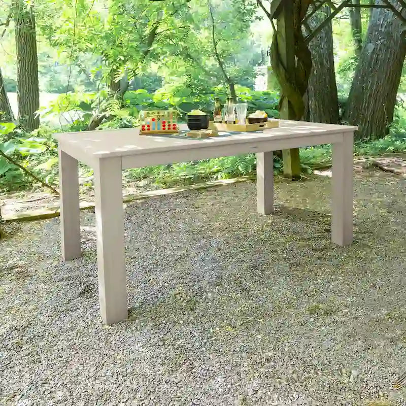 Table de salle à manger d'extérieur rectangulaire hauteur comptoir HIGHWOOD 42 x 72