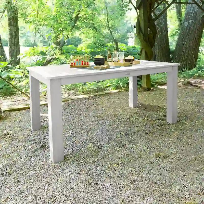 Table de salle à manger d'extérieur rectangulaire hauteur comptoir HIGHWOOD 42 x 72