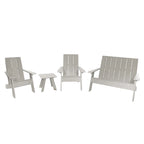 Ensemble de patio Adirondack Italica Modern 4 pièces