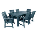 Ensemble de salle à manger d'extérieur 7 pièces HIGHWOOD PROFESSIONAL 42x72