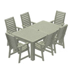 Ensemble de salle à manger d'extérieur 7 pièces HIGHWOOD PROFESSIONAL 42x72