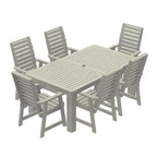 Ensemble de salle à manger d'extérieur 7 pièces HIGHWOOD PROFESSIONAL 42x72