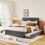 Full Size Bed with Twin Size Trundle