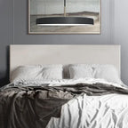  Glam Velvet Nailhead Trim Upholstered Adjustable Headboard