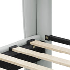 Lit rembourré moderne en cuir PU Uphou par Christopher Knight Home