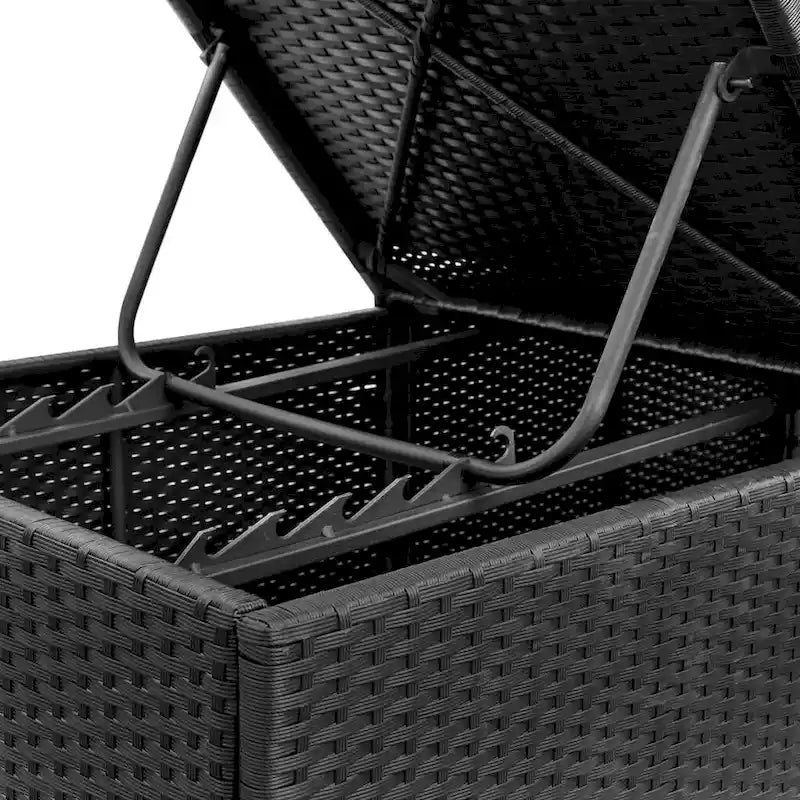 vidaXL Ensemble de meubles de patio de 13 pièces, canapé sectionnel avec coussins en résine tressée – 173 x 86 x 26