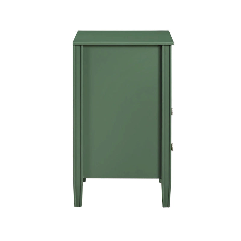 Wendel 2-drawer Storage Nightstand by 