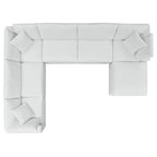 Canapé d'angle d'extérieur 7 places Commix Sunbrella