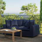 Canapé de jardin extérieur surdimensionné Commix