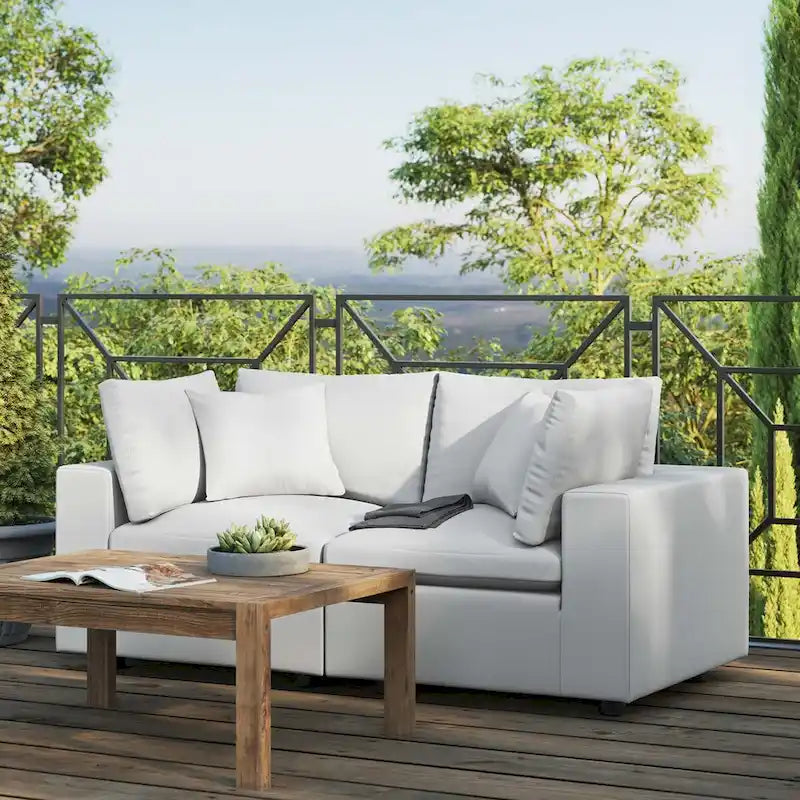 Canapé de jardin extérieur surdimensionné Commix