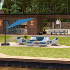 Ensemble d'extérieur Portofino Comfort 18 pièces Sunbrella « Motion Wood Estate »