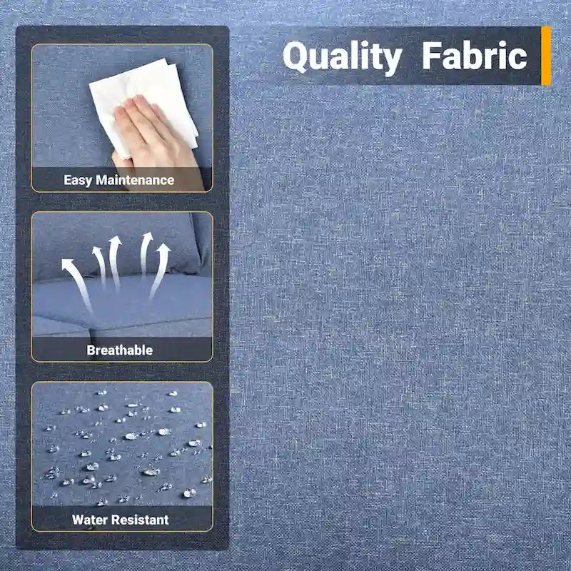 HOOOWOOO Ensemble de Meubles de Jardin Extérieur 10 Pièces en Osier Gris avec Table Brasero