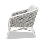 Fauteuil de patio extérieur tressé en corde Rowan 30.5 (lot de 2) avec coussins