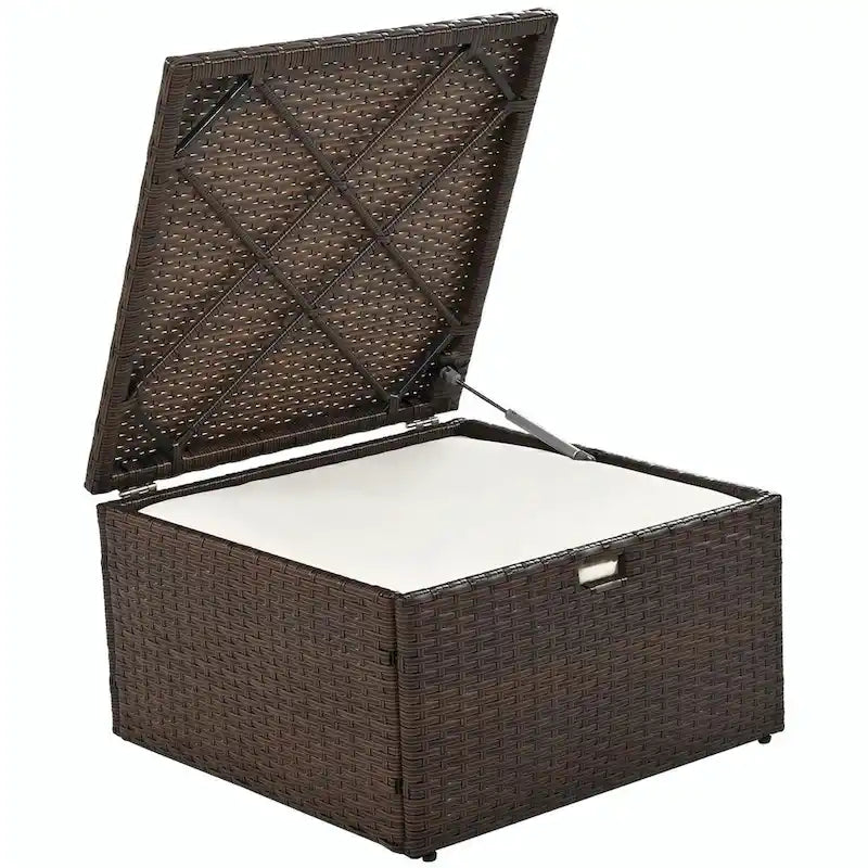 Canapé de patio extérieur avec auvent pliable