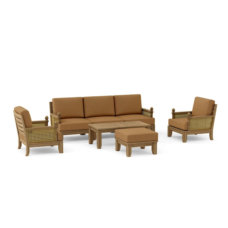 SET-68 Ensemble de conversation modulaire de luxe 7 pièces