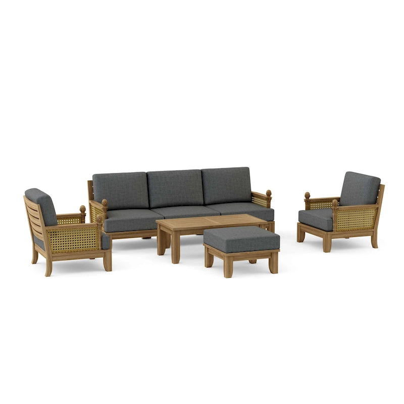 SET-68 Ensemble de conversation modulaire de luxe 7 pièces