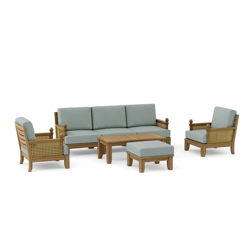 SET-68 Ensemble de conversation modulaire de luxe 7 pièces