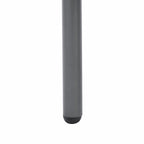 Ensemble de canapé d'angle moderne 5 pièces pour patio avec table en verre et coussins