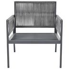 Ensemble de mobilier de jardin 4 pièces en corde