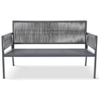 Ensemble de mobilier de jardin 4 pièces en corde