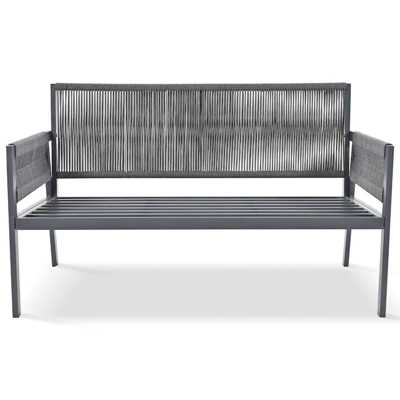 Ensemble de mobilier de jardin 4 pièces en corde