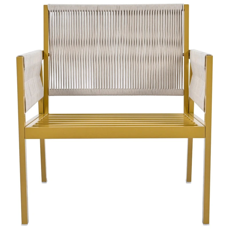 Ensemble de mobilier de jardin 4 pièces en corde