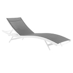 Glimpse - Lot de 2 chaises longues de patio en filet - N/A