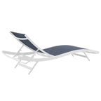 Glimpse - Lot de 2 chaises longues de patio en filet - N/A