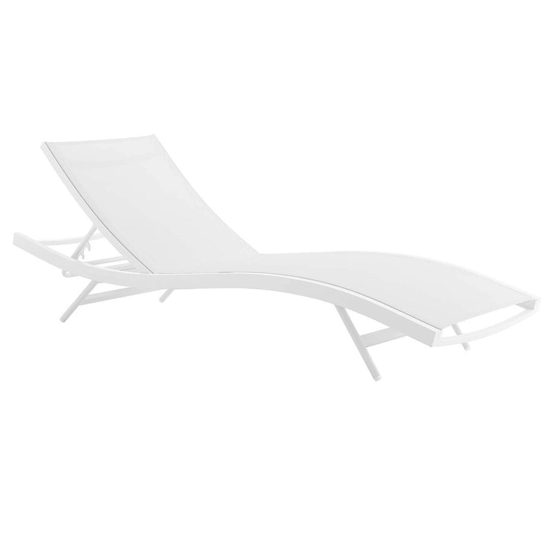 Glimpse - Lot de 2 chaises longues de patio en filet - N/A
