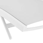 Glimpse - Lot de 2 chaises longues de patio en filet - N/A