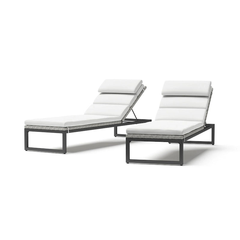 Ensemble de patio Milo Grey Sunbrella 18 pièces