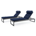 Ensemble de patio Milo Grey Sunbrella 18 pièces