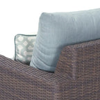 Chaises de club Milea 2 pièces Sunbrella pour patio extérieur – 32 larg. x 35 prof. x 31 haut.