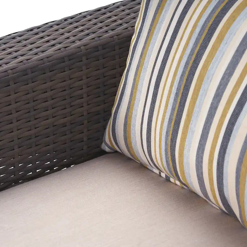Chaises de club Milea 2 pièces Sunbrella pour patio extérieur – 32 larg. x 35 prof. x 31 haut.