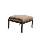 Ensemble de conversation d'extérieur Nassau 6 pièces avec brasero au propane, coussins, table d'appoint ronde de 24 po et table basse ovale de 31 x 46 po