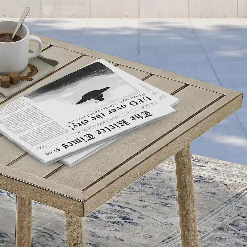 Ensemble de conversation d'extérieur 5 pièces en aluminium avec fauteuils pivotants, table d'appoint et coussins