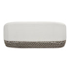 Canapé d'extérieur 3 places en osier tressé Willow 71 - 71 L x 36 P x 28,5 H