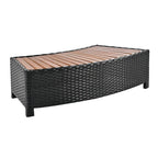 Cadre de Spa avec rangements en rotin pour canapé de terrasse