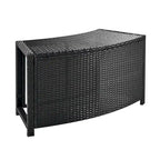 Cadre de Spa avec rangements en rotin pour canapé de terrasse