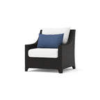 Ensemble Deco 3 pièces : 2 fauteuils de jardin en aluminium et 1 table d'appoint