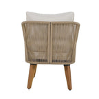 Ensemble de conversation de 4 pièces pour patio extérieur