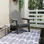 Chaises de jardin pliables LUE BONA en HDPS résistant aux intempéries, avec porte-gobelet, lot de 6 - 35P x 30L x 36,2H