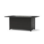Ensemble Deco 8 pièces Sunbrella de salon de jardin avec foyer et chaises à mouvement de balancier