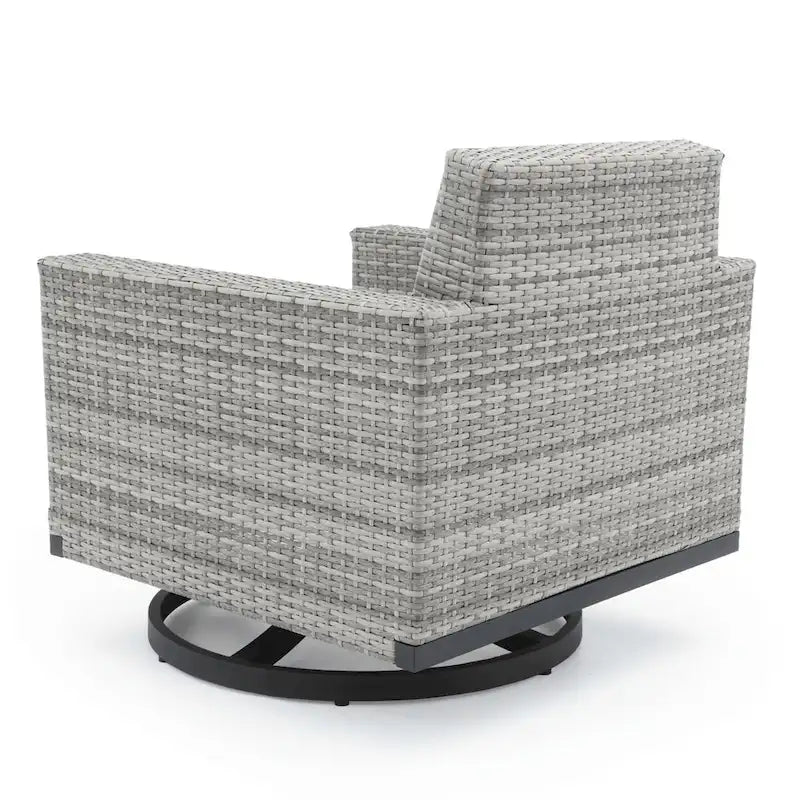 Chaises de jardin Milo Grey 2 pièces Sunbrella